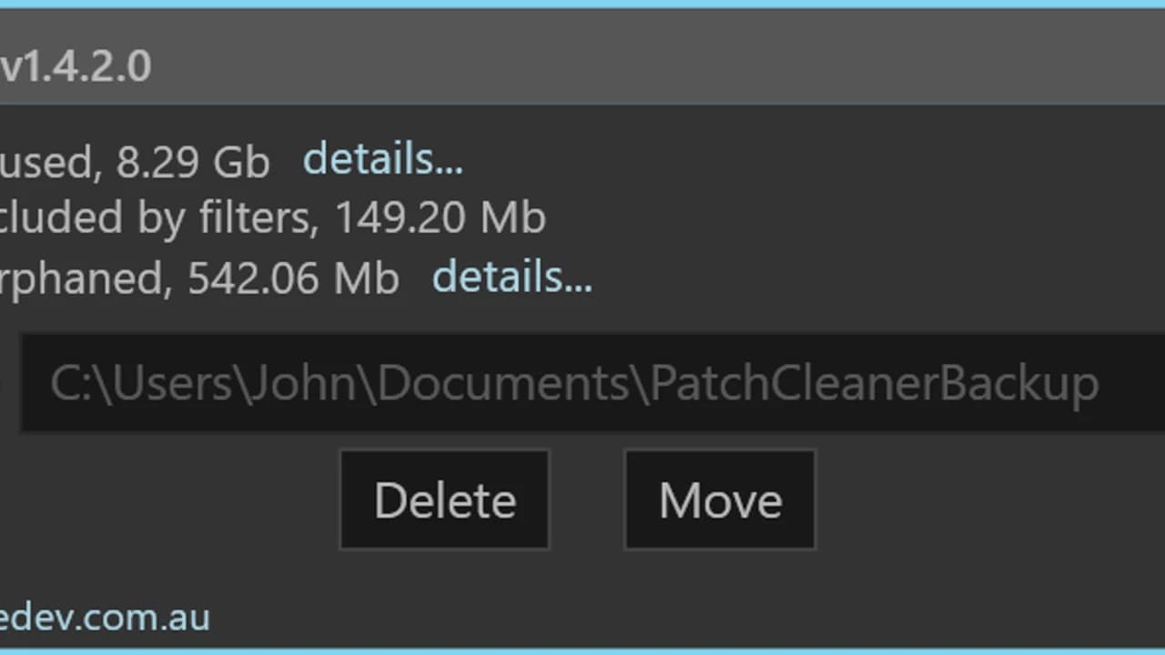 PatchCleaner screenshot