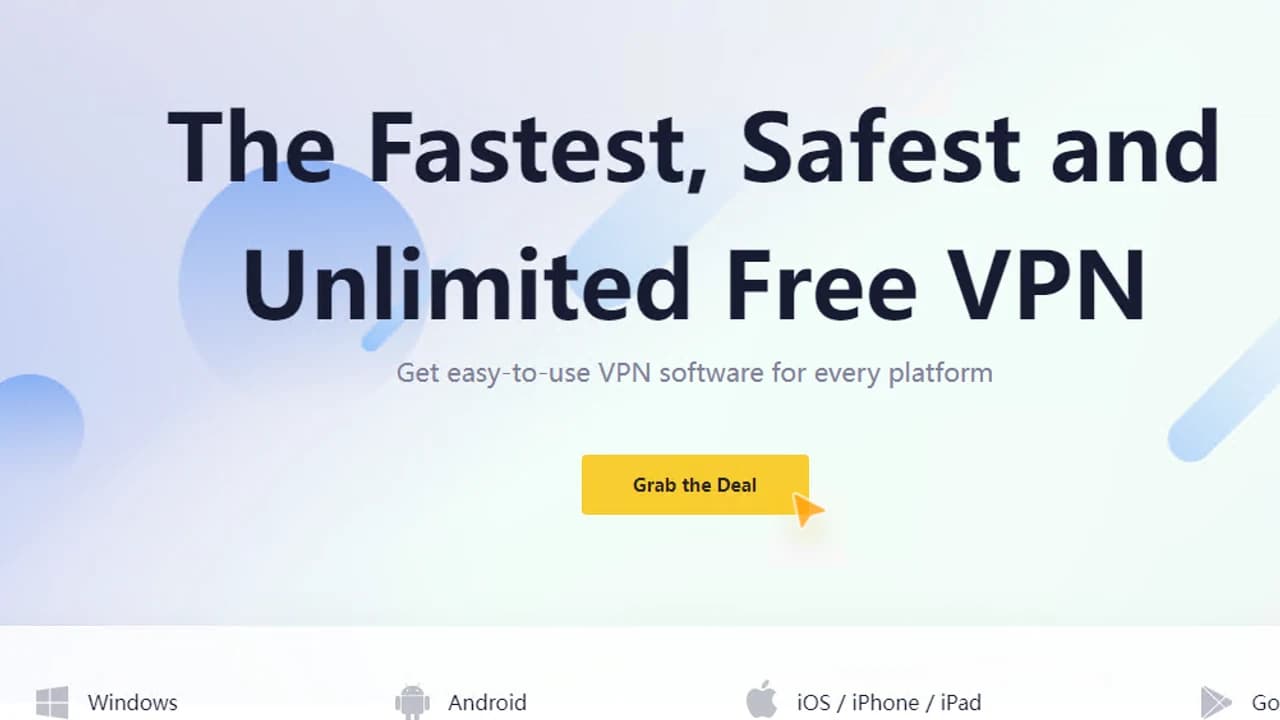 Aman VPN screenshot