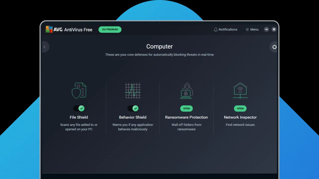 AVG AntiVirus Free screenshot
